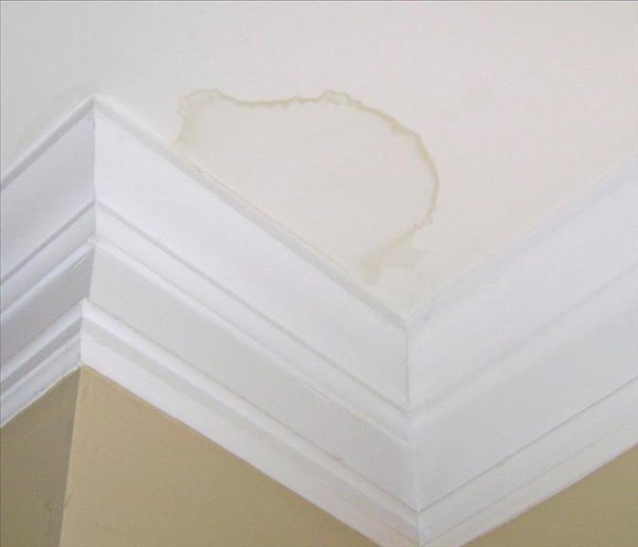 Early sign of water leak